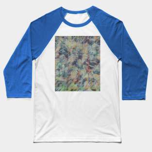 Crazy abstract Baseball T-Shirt